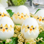 OEUF MIMOSA DE PAQUES